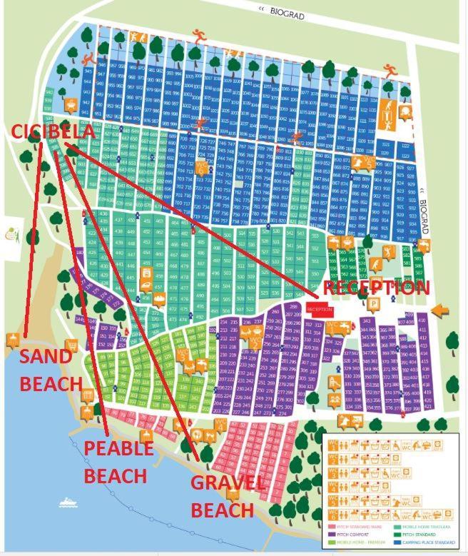 Mobile Home Cicibela บีโอกราดนาโมรู ภายนอก รูปภาพ